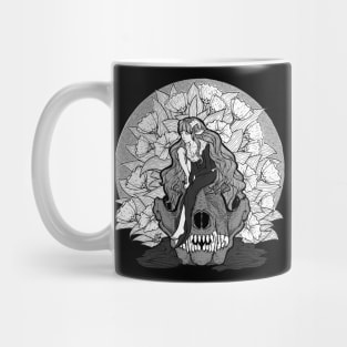 The Lamb and the Wolf Illustration Mug